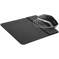 CANYON MW-19, 2.4GHz Wireless Rechargeable Mouse with Pixart sensor, 6keys, Silent switch for right/left keys,Add NTCDPI: 800/1200/1600, Max. usage 50 hours for one time full charged, 300mAh Li-poly battery, Black -Silver, cable length 0.6m, 121*70*39mm, 0.