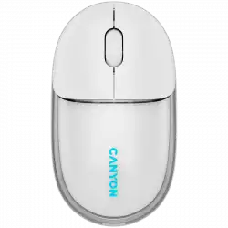 CANYON mouse OnClick 24 BT/ Wireless Transparent/White