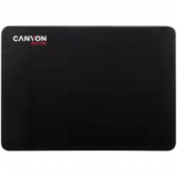 CANYON MP-4, Mouse pad,350X250X3MM,Multipandex,fully black with our logo (non gaming),blister cardboard