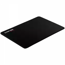 CANYON MP-4, Mouse pad,350X250X3MM,Multipandex,fully black with our logo (non gaming),blister cardboard
