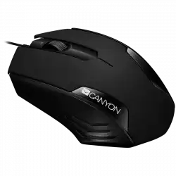 CANYON Optical wired mice, 3 buttons, DPI 1000, Black