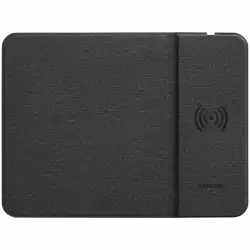 CANYON MP-W5, Mouse Mat with wireless charger, Input 5V/2A,9V2A Output 5W/7.5W/10W, 324*244*6mm, USB Type C cable length 1m, Black, 220g