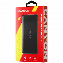 CANYON power bank PB-107 10000 mAh PD QC 3.0 18W Black
