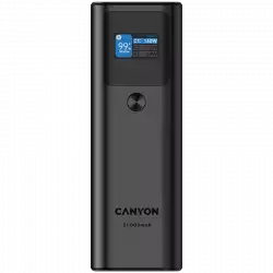 CANYON power bank PB-2010 TFT 27000 mAh 97.2Wh PD140W QC 3.0 Dark Grey