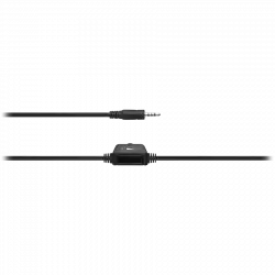 CANYON PC headset HSC-1 PC Mic Flat 2m Black                          