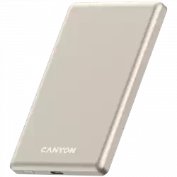 CANYON power bank OnPower 505 slim Magnetic 5000 mAh PD20W Beige