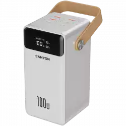 CANYON power bank OnPower 610 metal 60000 mAh PD100W White CANYON power bank OnPower 610 metal 60000 mAh PD100W White