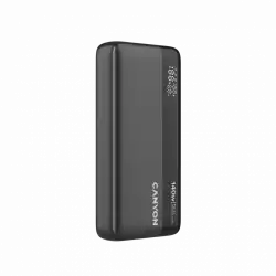 CANYON Power Bank PB-240, 25000mAh PD140W display power bank,Size160.0x82x27 mm Weight 508+-10g, Dark Grey