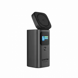 CANYON Qi2 magnetic power bank OnPower 150 15000mAh Aluminium Dark grey