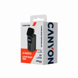 CANYON Qi2 magnetic power bank OnPower 150 15000mAh Aluminium Dark grey