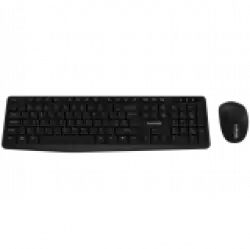 CANYON SET-W01 EN/BG Keyboard+Mouse Wireless Black