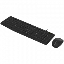 CANYON SET-W01 EN/BG Keyboard+Mouse Wireless Black