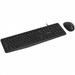 CANYON SET-W01 EN/BG Keyboard+Mouse Wireless Black