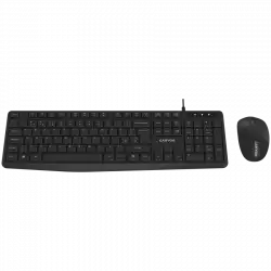 CANYON SET-W01 EN/BG Keyboard+Mouse Wireless Black
