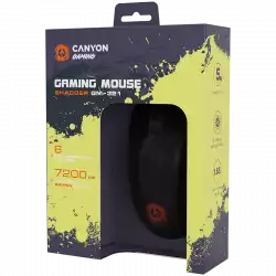 CANYON mouse Shadder GM-321 RGB 6buttons Wired Black