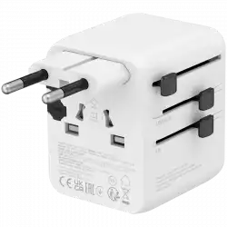 CANYON Travel Adapter OnTour 20 EU/UK/US/AUS 20W  White