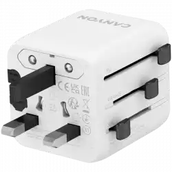 CANYON Travel Adapter OnTour One EU/UK/US/AUS White