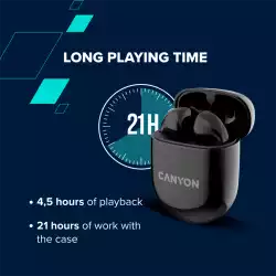 CANYON headset TWS-6 Black