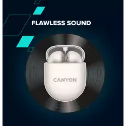 CANYON headset TWS-6 Beige
