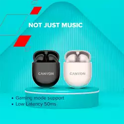 CANYON headset TWS-6 Beige
