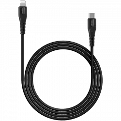 CANYON cable MFI-4 Type-C to Lightning 1.2m Black