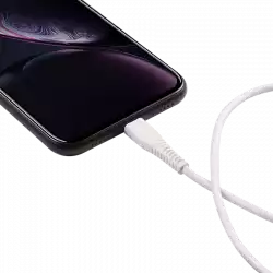 CANYON cable MFI-4 Type-C to Lightning 1.2m White