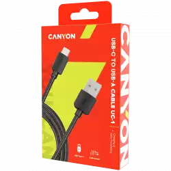 CANYON cable UC-1 USB-C 5W 1m Black