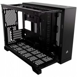 Case Corsair 2500D AIRFLOW, Tempered Glass,Micro-ATX, Black