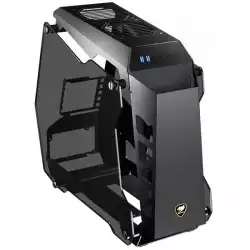 Chassis COUGAR Conquer Essence, Mini Tower, Mini ITX / Micro ATX, aluminium Alloy + Tempered Glass, Dimension (WxHxD) 233 x 480 x 522 (mm), USB3.0 x 2/Microphone x 1/Audio x 1