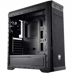Chassis COUGAR MX330, Mid-Tower, Mini-ITX/Micro ATX/ATX, Dimension (WxHxD)-195x473x427(mm), Max. Graphic Cards Length-350mm, Max. CPU Cooler Height-155mm, Water cooling support, USB3.0 x 2/USB2.0 x 2/Mic x 1/Audio x 1