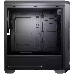 Chassis COUGAR MX331 Mesh, Mid Tower, MiniITX/MicroATX/ATX, 204x481x443(mm), USB 3.0 x 2, USB 2.0 x 2, Mic x 1 / Audio x 1, Reset Button, Mesh Front Panel, 120mm x 1( Black fan x 1 pre-installed), Transparent Left Panel, Maximum Number of Fans: 5 max