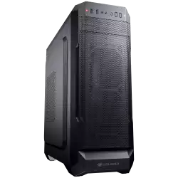 Chassis COUGAR MX331 Mesh-X, Mid Tower, MiniITX/MicroATX/ATX, 204 x 481 x 443 (mm), USB 3.0 x 1, USB 2.0 x 1, Mic x 1 / Audio x 1, Reset Button, Mesh Front Panel, 120mm x 1(Black fan x 1 pre-installed), Metal Left Panel, Maximum Number of Fans: 6 max
