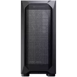 Chassis COUGAR MX410 Mesh-G, Mid Tower, MiniITX/MicroATX/ATX, 210 x 455 x 380 (mm), USB 3.0 x 2, USB 2.0 x 2, Mic x 1 / Audio x 1, Reset Button, Mesh Front Panel, 120mm x 1(Black fan x 1 pre-installed), Transparent Left Panel - 4mm Tempered Glass