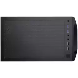 Chassis COUGAR MX410 Mesh-G, Mid Tower, MiniITX/MicroATX/ATX, 210 x 455 x 380 (mm), USB 3.0 x 2, USB 2.0 x 2, Mic x 1 / Audio x 1, Reset Button, Mesh Front Panel, 120mm x 1(Black fan x 1 pre-installed), Transparent Left Panel - 4mm Tempered Glass