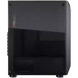Chassis COUGAR MX410, Mid Tower, Mini ITX / Micro ATX / ATX, 210 x 455 x 380(mm), USB3.0 x 2,USB2.0 x 2,Mic x 1/Audio x 1, RGB Control Button,Front Panel: Acrylic with RGB strips, Pre-installed Fans: Rear 120mm x 1 RGB, Acrylic Transparent Left Panel