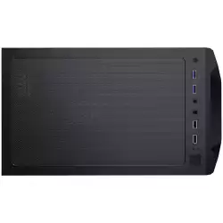 Chassis COUGAR MX410-T, Mid Tower, MiniITX/MicroATX/ATX, 210 x 455 x 380(mm), USB 3.0 x 2, USB 2.0 x 2, Mic x 1 / Audio x 1, RGB Control Button, Acrylic with RGB strips Front Panel, Pre-installed Fans: 120mm x 1 RGB, 4mm Tempered Glass Left Panel