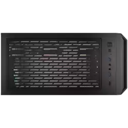 Chassis DELUX DW701 ATX,HDD 4, SSD 3 USB2.0, without PSU, Black