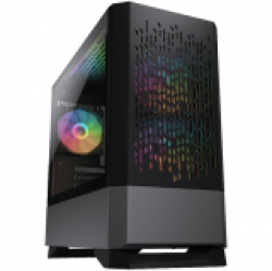 Chassis DELUX DW701 ATX,HDD 4, SSD 3 USB2.0, without PSU, Black