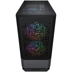 Chassis DELUX DW701 ATX,HDD 4, SSD 3 USB2.0, without PSU, Black