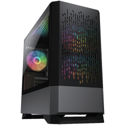 Chassis DELUX DW701 ATX,HDD 4, SSD 3 USB2.0, without PSU, Black