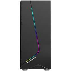 Chassis Eros EN43378, ATX, Micro ATX, USB3.0x1+USB2.0x1, Rainbow LED Front Panel, Left Tempered Glass, Rear SYNC XCR120 Fan