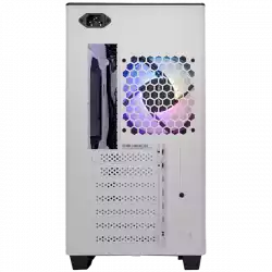 Chassis In Win A5 White Mid Tower, Tempered Glass, Aluminium, 1x In Win Mercury AM120S fan, Toolless Design, E-ATX/ATX/mATX/mITX, 1x USB 3.2 Gen 2x2 Type-C, 2x USB 3.2 Gen 1, HD Audio, Dimension 399x215x407mm
