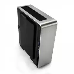 Chassis In Win BQ696 BQ696 MINI ITX CHASSIS WITH ALUMINUM FRAME/ IP-AD150A7-2/ EU POWER CORD/ BLACK/SILVER COLOR/ RETAIL