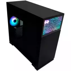 Chassis In Win N127 Mid Tower, Tempered Glass, Mesh Front, Nebula Panel, Luna AL120 fan, Quick-Release Side Panel, GPU Anti-Sag Support, ATX/mATX/mITX, VGA Card Length: 345-370mm, CPU Heatsink Height: 160mm, 1x USB 3.2 Gen 2x2 Type-C, 2x USB 3.2 Gen1