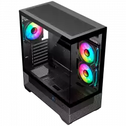 Chassis V-GAMING DARK REAPER VG-DR3F USB3.0 USB2.0 Type C without PSU Black