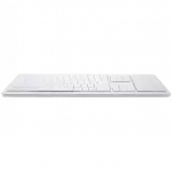 CLEVETURA CLVX 1 Touch-On-Keys AI Wireless Keyboard, ANSI US Mac layout, Scissor Switches, Aluminum Chassis, Interactive RGB, Mac/iPad/AppleTV/PC support