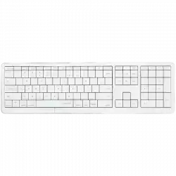 CLEVETURA CLVX 1 Touch-On-Keys AI Wireless Keyboard, ANSI US Mac layout, Scissor Switches, Aluminum Chassis, Interactive RGB, Mac/iPad/AppleTV/PC support