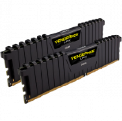 Corsair 16GB (2 x 8GB) DDR4 DRAM 3600MHz C20-23-23-43 Vengeance LPX AMD Ryzen Memory Kit - Black