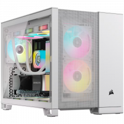 Corsair 2500D Airflow Tempered Glass Mid-Tower, White