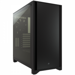 CORSAIR 4000D Tempered Glass Mid-Tower ATX Case — Black
